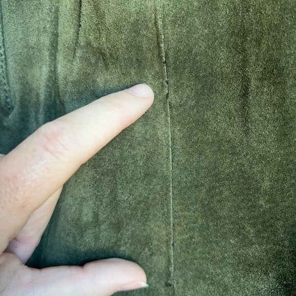 NWT Global Identity G-Ill vintage leather midi skirt - Picture 6 of 14